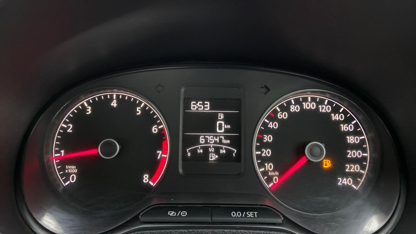 2017 Volkswagen Polo HIGHLINE1.2L, Petrol, Manual, 67,713 km, Odometer Image