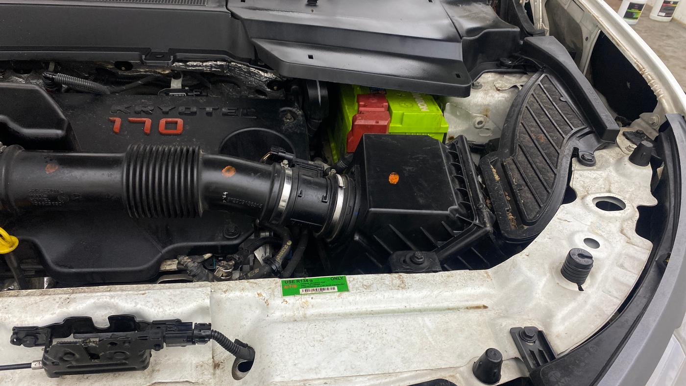 2023 Tata Safari XZA PLUS O 6STR, Diesel, Automatic, 1,11,940 km, Engine View - Left