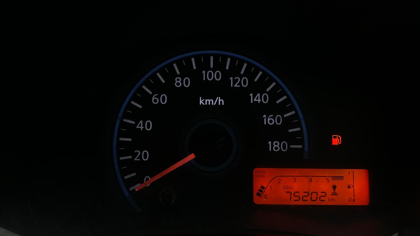 2018 Datsun Redi Go S, Petrol, Manual, 75,199 km, Odometer Image