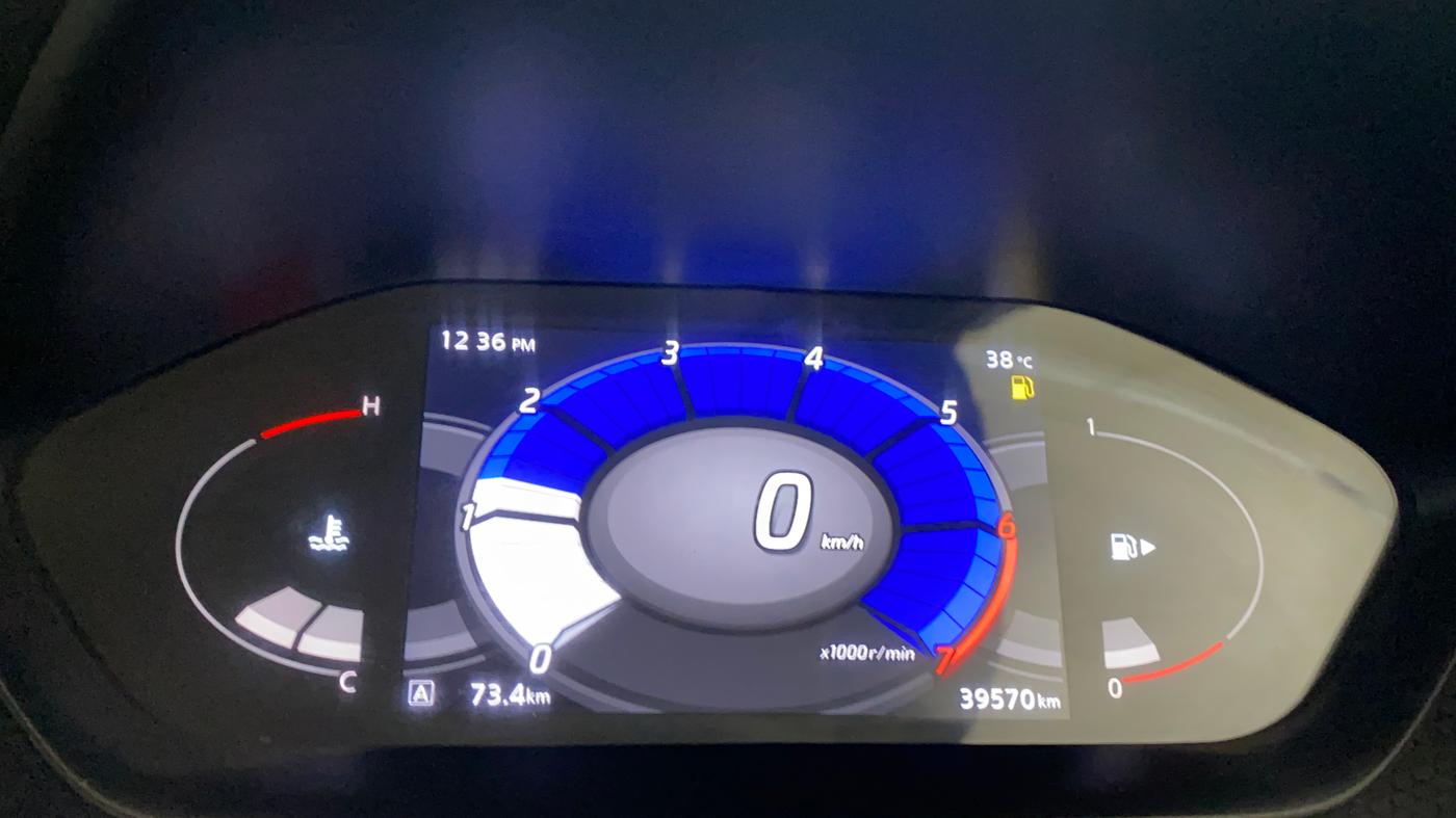 2021 Nissan MAGNITE XV PREMIUM, CNG, Manual, 39,567 km, Odometer Image