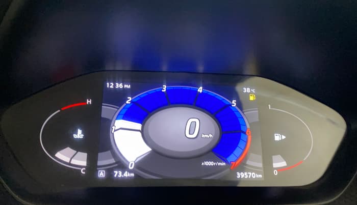 2021 Nissan MAGNITE XV PREMIUM, CNG, Manual, 39,567 km, Odometer Image