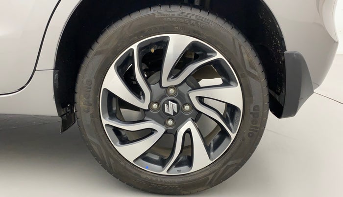2021 Maruti Baleno ZETA CVT PETROL 1.2, Petrol, Automatic, 21,801 km, Left Rear Wheel