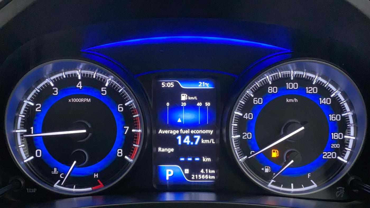 2021 Maruti Baleno ZETA CVT PETROL 1.2, Petrol, Automatic, 21,801 km, Odometer Image