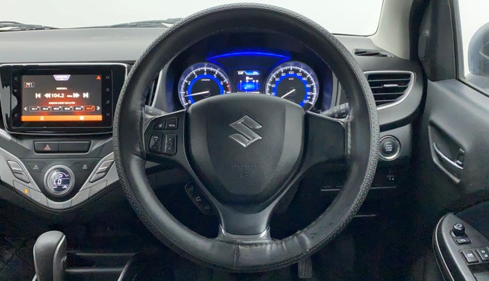 2021 Maruti Baleno ZETA CVT PETROL 1.2, Petrol, Automatic, 21,801 km, Steering Wheel Close Up