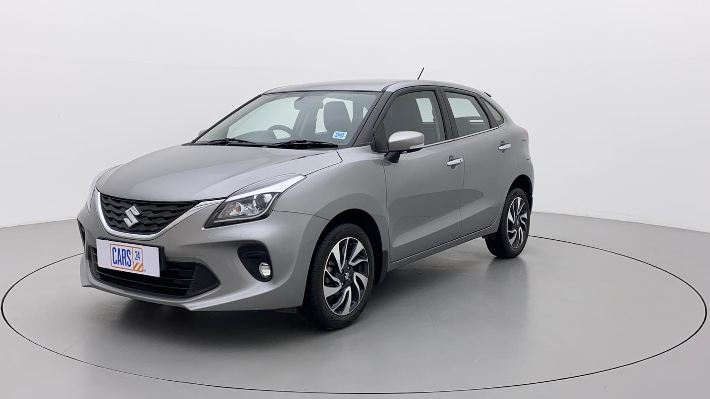 2021 Maruti Baleno ZETA CVT PETROL 1.2, Petrol, Automatic, 21,801 km, Left Front Diagonal