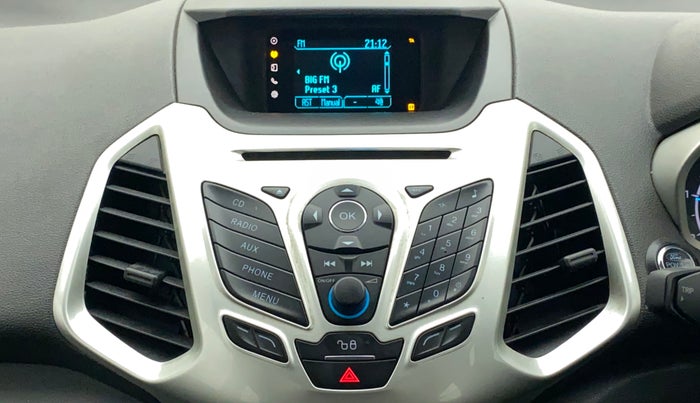 2015 Ford Ecosport TITANIUM 1.5L DIESEL (OPT), Diesel, Manual, 1,20,208 km, Infotainment System