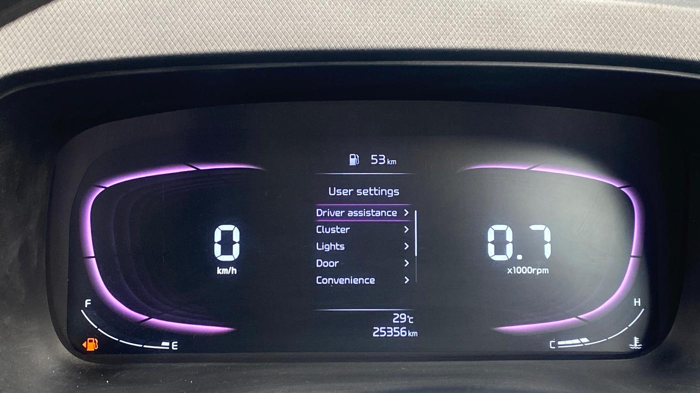 2022 KIA CARENS PRESTIGE 1.4 PETROL 7 STR, Petrol, Manual, 25,312 km, Odometer Image
