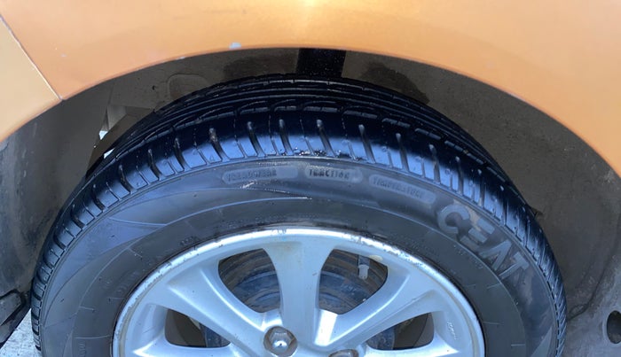 2014 Hyundai Grand i10 ASTA AT 1.2 KAPPA VTVT, Petrol, Automatic, 74,436 km, Right Rear Tyre Tread