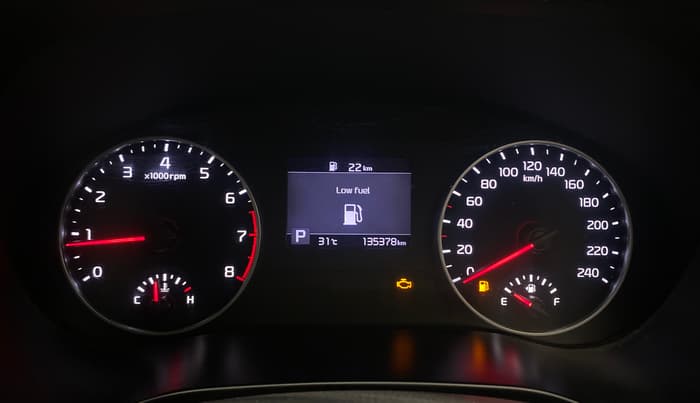 2020 KIA SELTOS HTX IVT 1.5 PETROL, Petrol, Automatic, 1,35,354 km, Odometer Image