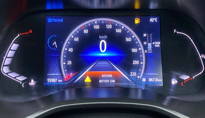2021 Renault Kiger RXZ MT, Petrol, Manual, 16,369 km, Odometer Image