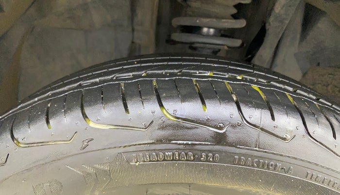 2023 Renault Kiger RXZ TURBO CVT, Petrol, Automatic, 48,965 km, Left Front Tyre Tread