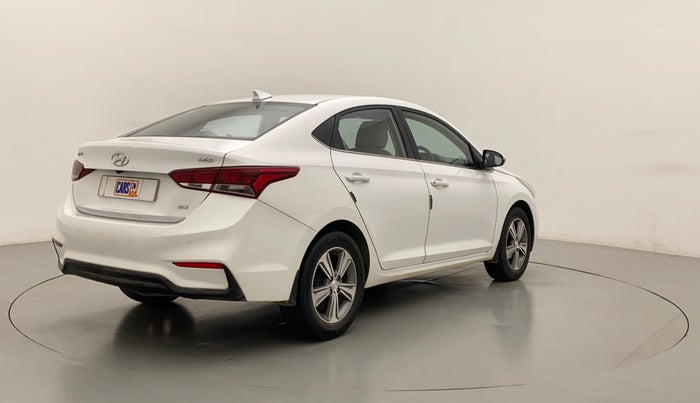 2018 Hyundai Verna 1.6 CRDI SX + AT, Diesel, Automatic, 55,912 km, Right Back Diagonal