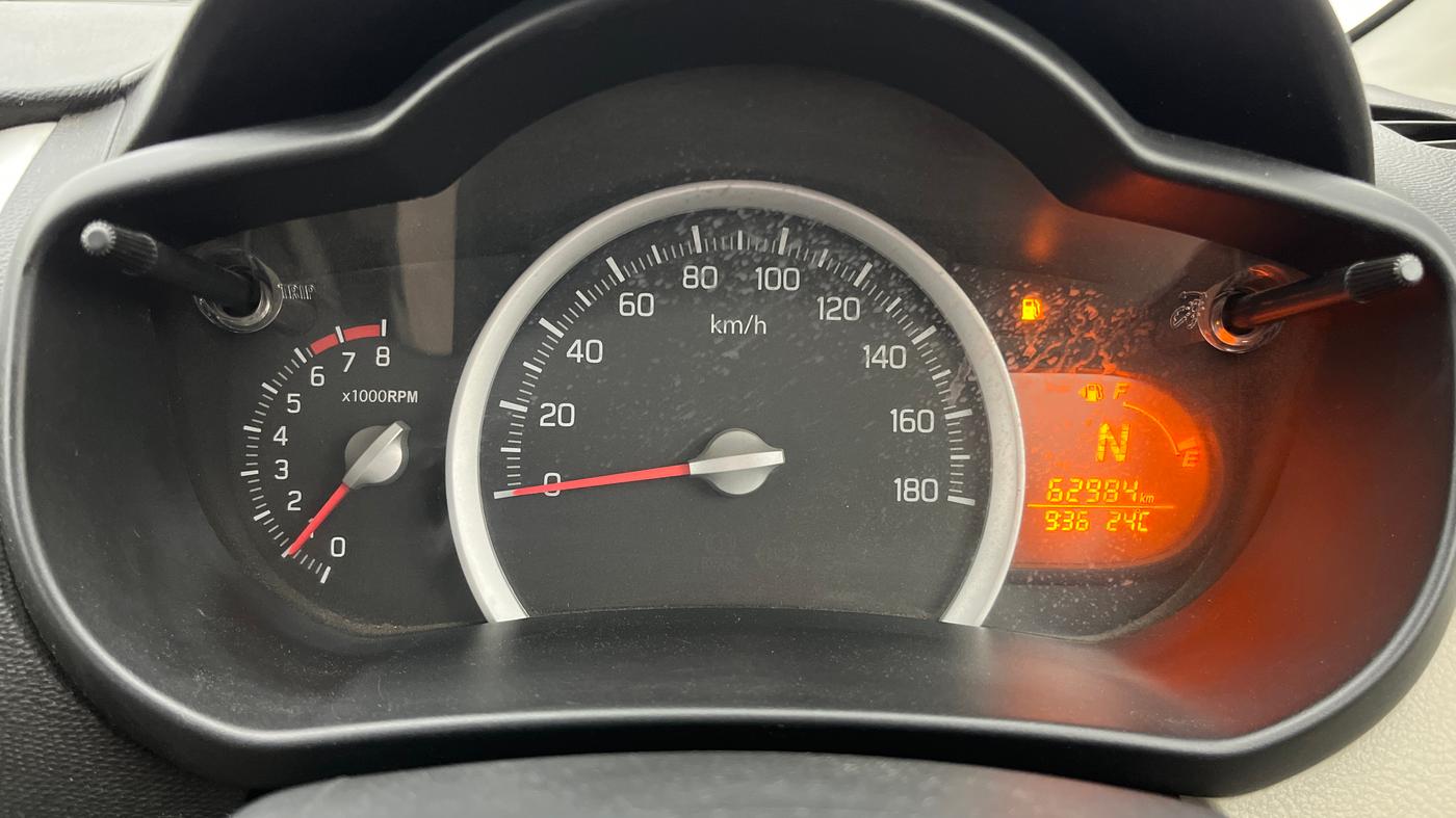 2016 Maruti Celerio VXI AMT, Petrol, Automatic, 62,984 km, Odometer Image