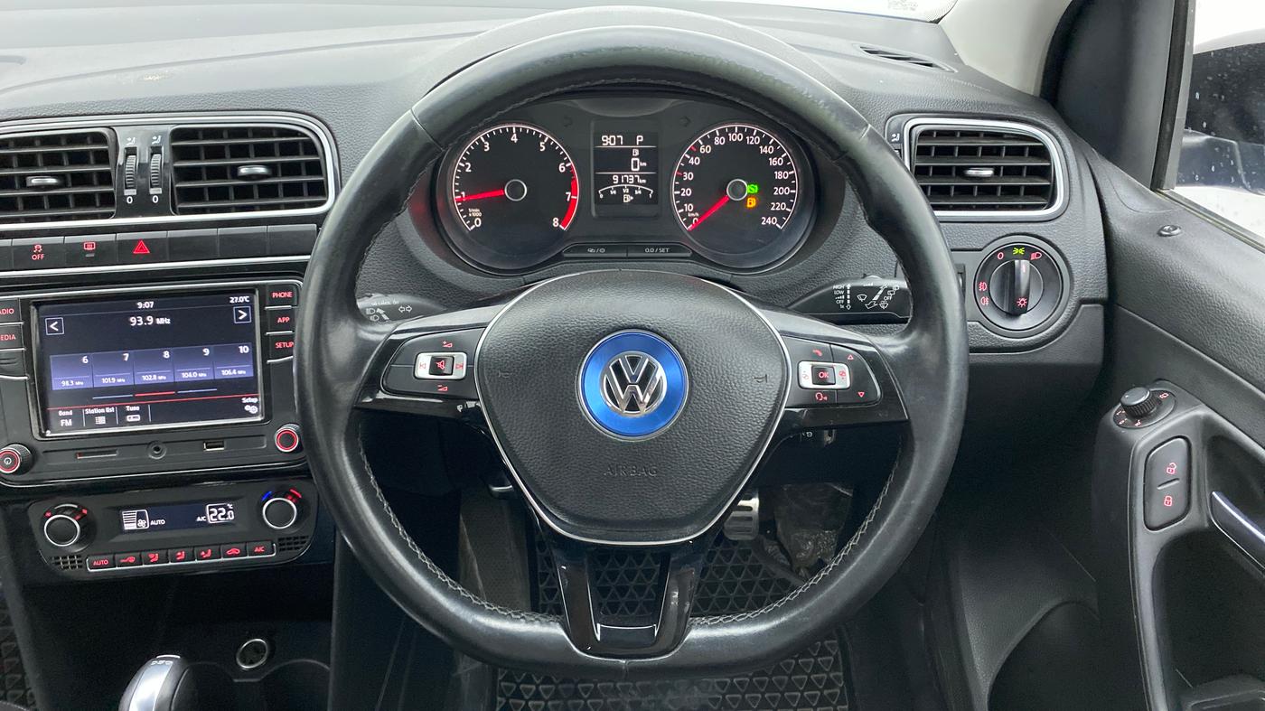 2019 Volkswagen Polo GT TSI AT, Petrol, Automatic, 91,737 km, Steering Wheel Close Up