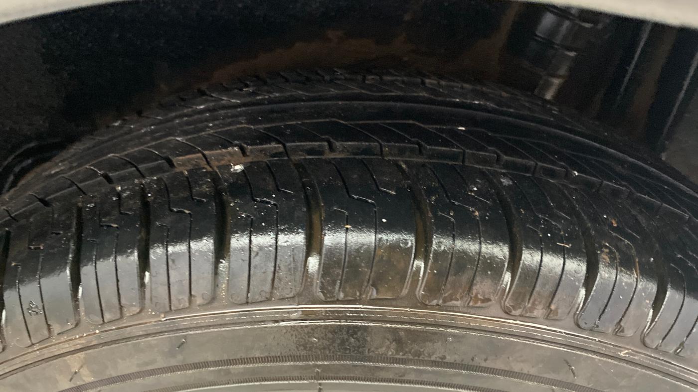 2020 Datsun Go Plus T, Petrol, Manual, 18,683 km, Left Rear Tyre Tread