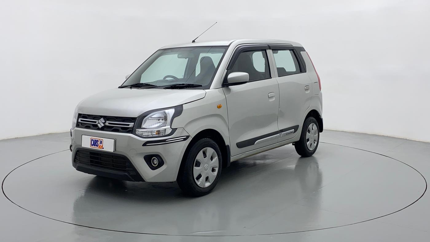 2020 Maruti New Wagon-R VXI 1.0, Petrol, Manual, 13,705 km, Left Front Diagonal