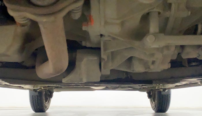 2020 Maruti New Wagon-R VXI 1.0, Petrol, Manual, 13,705 km, Front Underbody