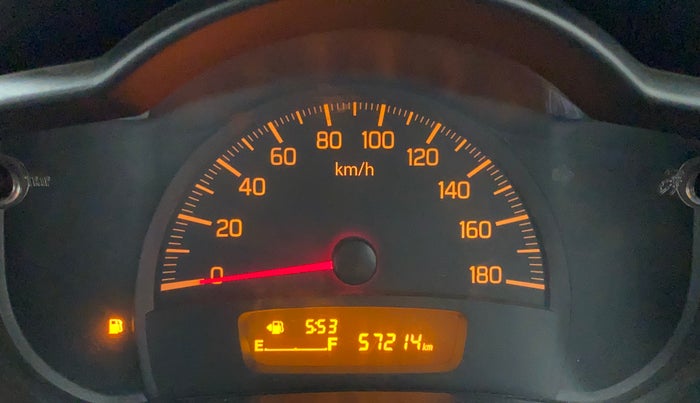 2017 Maruti Celerio VXI (O), Petrol, Manual, 57,214 km, Odometer Image