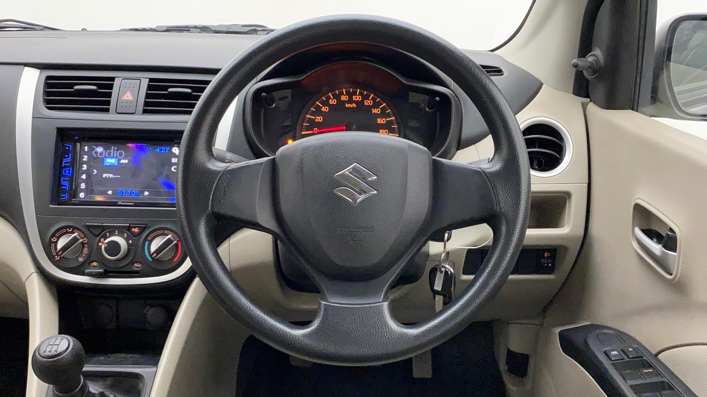 2017 Maruti Celerio VXI (O), Petrol, Manual, 57,214 km, Steering Wheel Close Up