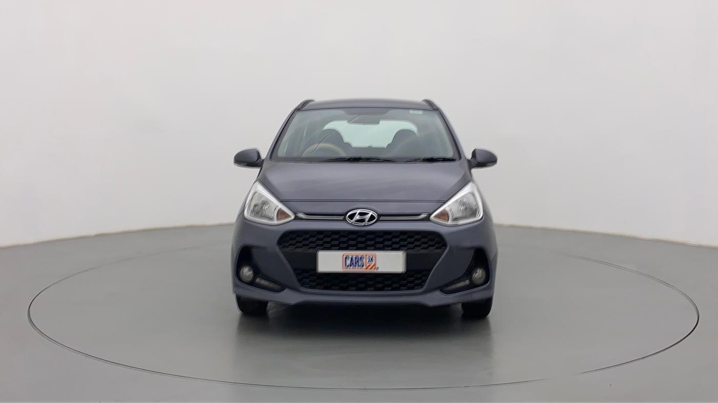 2017 Hyundai Grand i10 SPORTZ (O) 1.2 AT VTVT, Petrol, Automatic, 52,861 km, Front