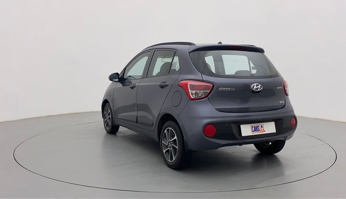 2017 Hyundai Grand i10 SPORTZ (O) 1.2 AT VTVT, Petrol, Automatic, 52,861 km, Left Back Diagonal