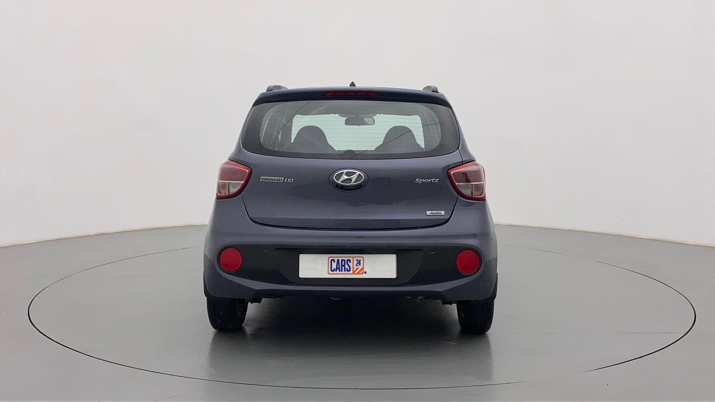 2017 Hyundai Grand i10 SPORTZ (O) 1.2 AT VTVT, Petrol, Automatic, 52,861 km, Back/Rear