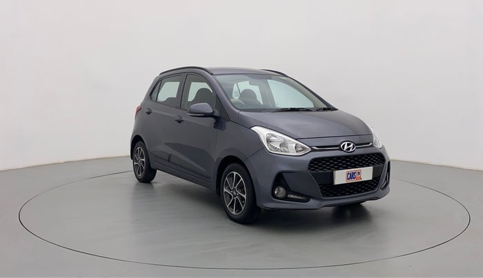 2017 Hyundai Grand i10 SPORTZ (O) 1.2 AT VTVT, Petrol, Automatic, 52,861 km, Right Front Diagonal