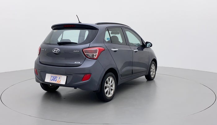 2014 Hyundai Grand i10 ASTA AT 1.2 KAPPA VTVT, Petrol, Automatic, 70,014 km, Right Back Diagonal