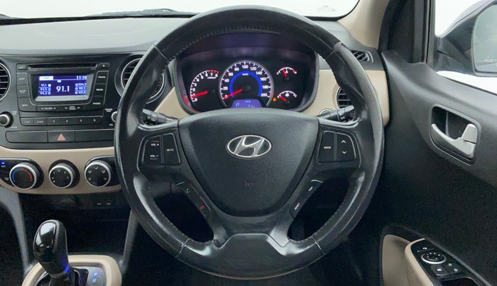 2014 Hyundai Grand i10 ASTA AT 1.2 KAPPA VTVT, Petrol, Automatic, 70,014 km, Steering Wheel Close Up