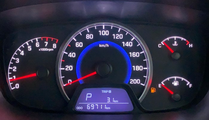 2014 Hyundai Grand i10 ASTA AT 1.2 KAPPA VTVT, Petrol, Automatic, 70,014 km, Odometer Image