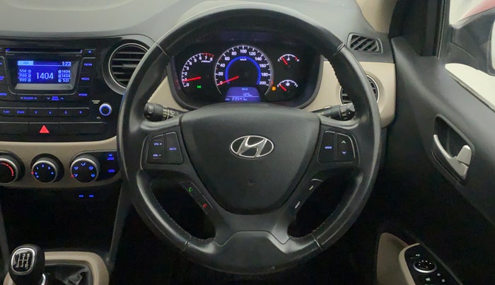 2015 Hyundai Grand i10 ASTA 1.2 KAPPA VTVT, Petrol, Manual, 23,678 km, Steering Wheel Close Up