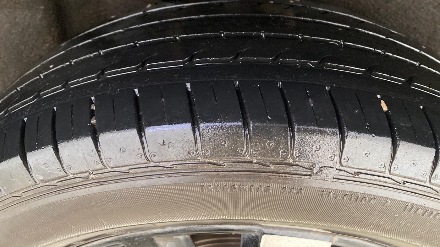 2020 MG HECTOR SHARP 1.5 DCT PETROL, Petrol, Automatic, 55,497 km, Right Rear Tyre Tread