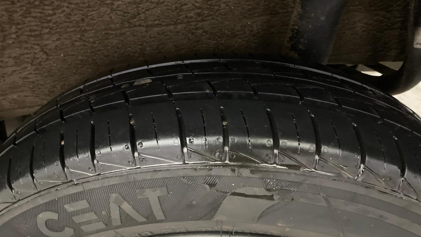 2025 Maruti S PRESSO LXI, Petrol, Manual, 3,872 km, Left Rear Tyre Tread