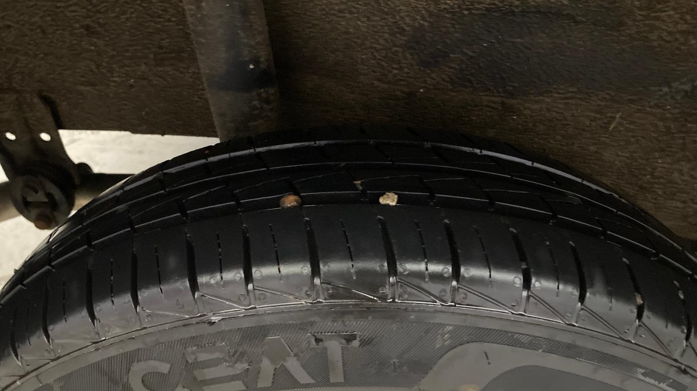 2025 Maruti S PRESSO LXI, Petrol, Manual, 3,872 km, Right Rear Tyre Tread