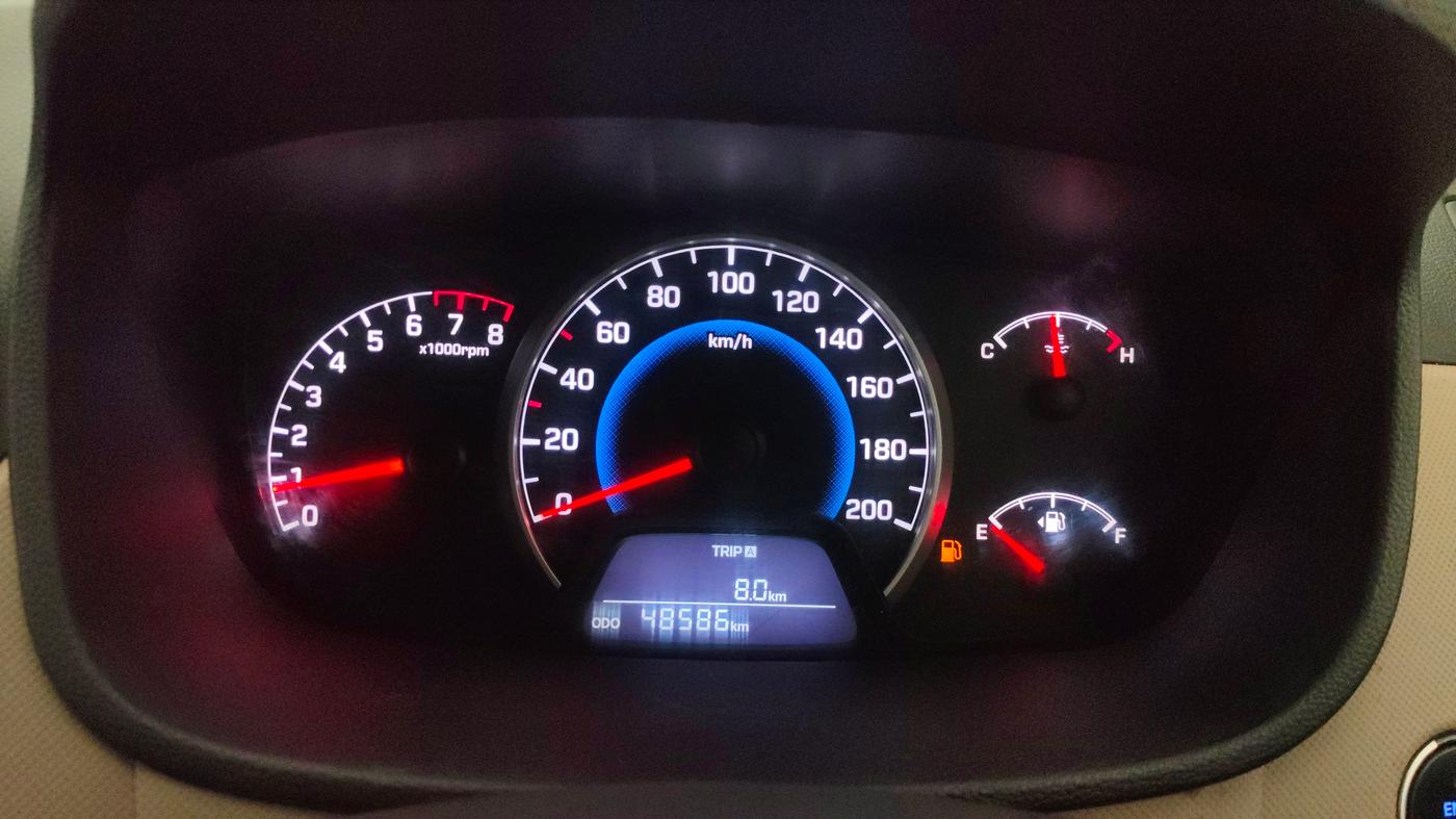 2014 Hyundai Grand i10 SPORTZ 1.2 KAPPA VTVT, Petrol, Manual, 48,579 km, Odometer Image