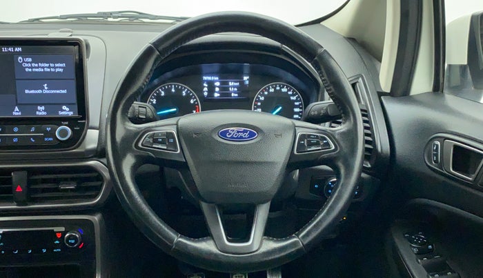 2019 Ford Ecosport 1.5 TITANIUM TI VCT, CNG, Manual, 79,775 km, Steering Wheel Close Up
