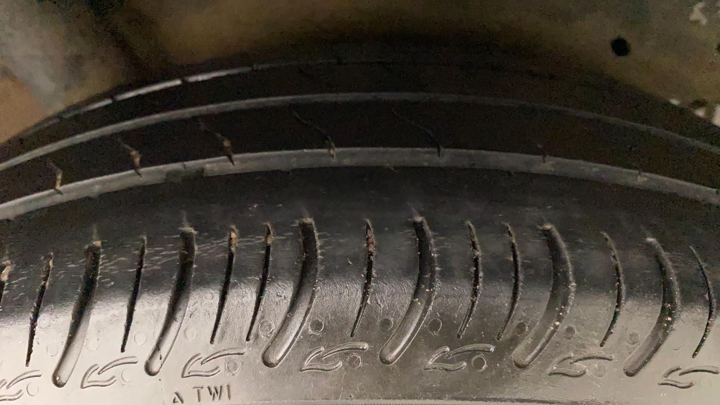 2017 Maruti Celerio VXI, Petrol, Manual, 74,590 km, Right Rear Tyre Tread