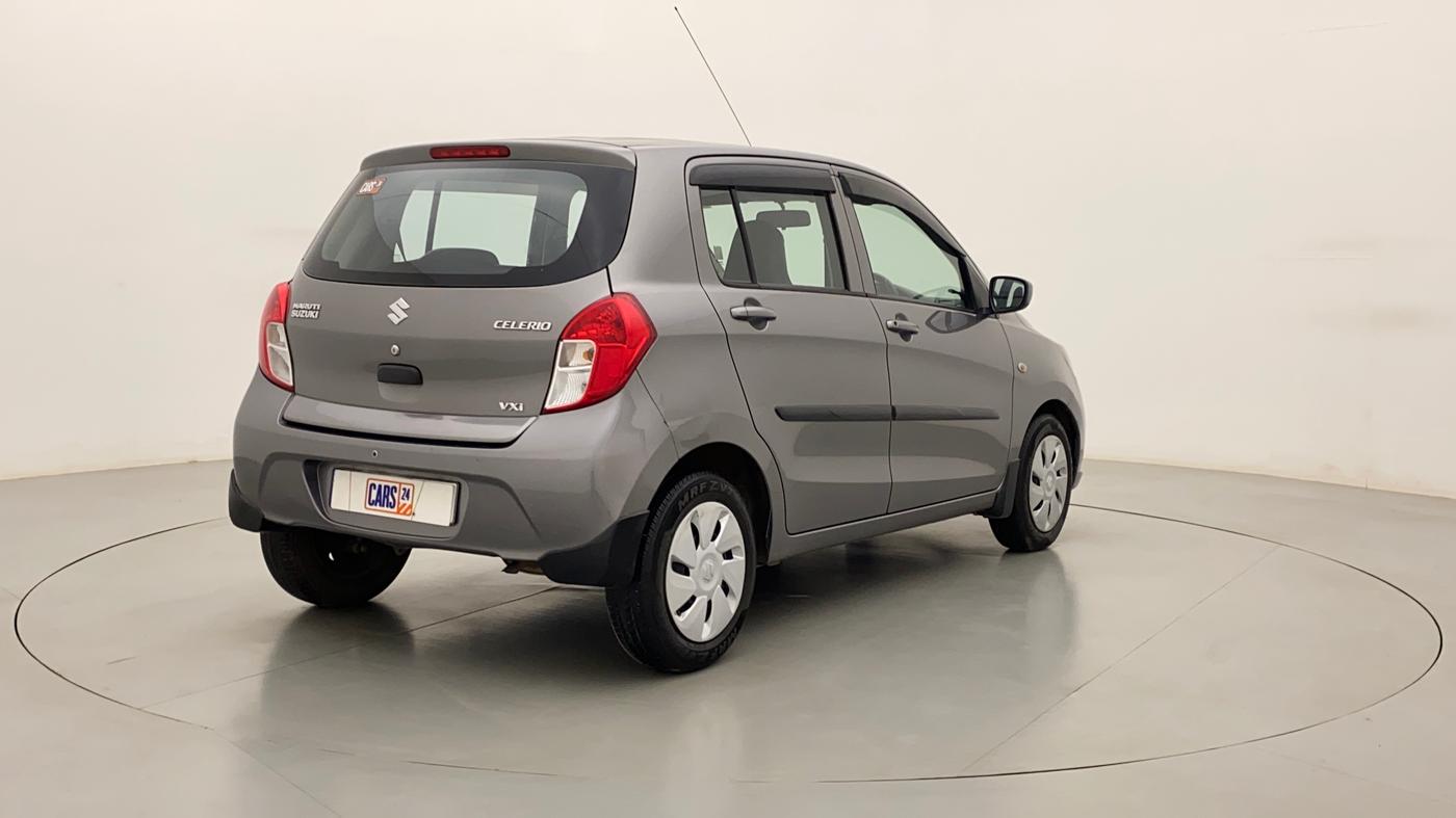 2017 Maruti Celerio VXI, Petrol, Manual, 74,590 km, Right Back Diagonal
