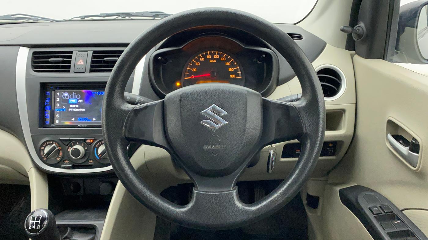 2017 Maruti Celerio VXI, Petrol, Manual, 74,590 km, Steering Wheel Close Up