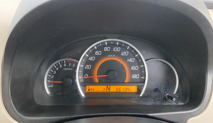 2016 Maruti Wagon R 1.0 VXI AMT, Petrol, Automatic, 56,129 km, Odometer Image