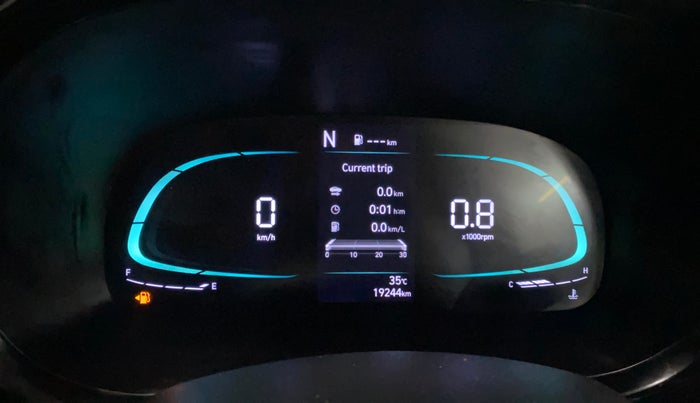 2023 Hyundai EXTER SX(O) CONNECT 1.2 AMT, Petrol, Automatic, 19,232 km, Odometer Image