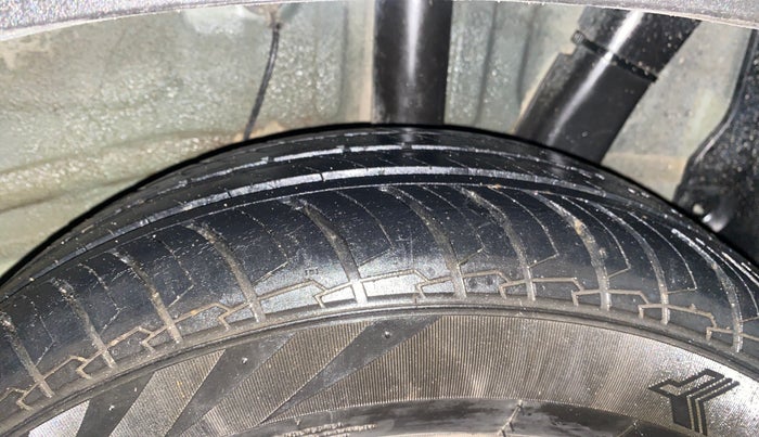 2023 Hyundai EXTER SX(O) CONNECT 1.2 AMT, Petrol, Automatic, 19,232 km, Left Rear Tyre Tread