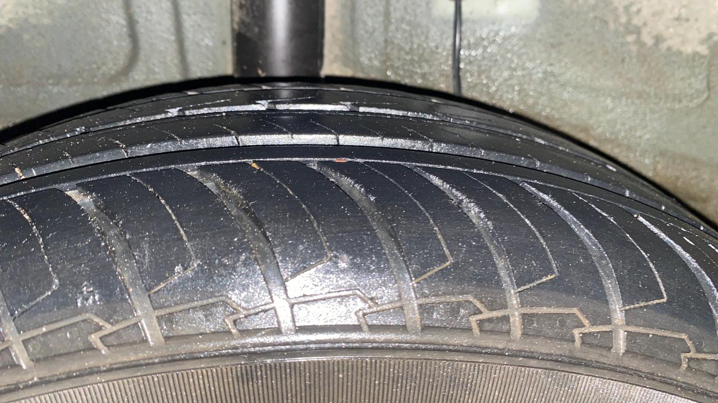 2023 Hyundai EXTER SX(O) CONNECT 1.2 AMT, Petrol, Automatic, 19,232 km, Right Rear Tyre Tread