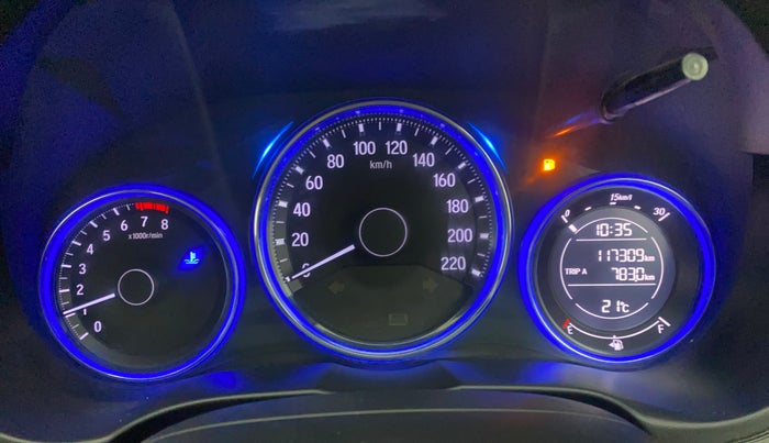 2015 Honda City 1.5L I-VTEC V MT, Petrol, Manual, 1,17,265 km, Odometer Image