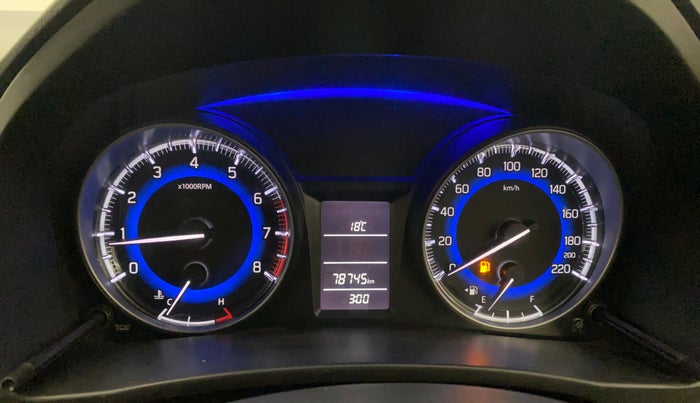 2018 Maruti Baleno DELTA PETROL 1.2, Petrol, Manual, 78,741 km, Odometer Image
