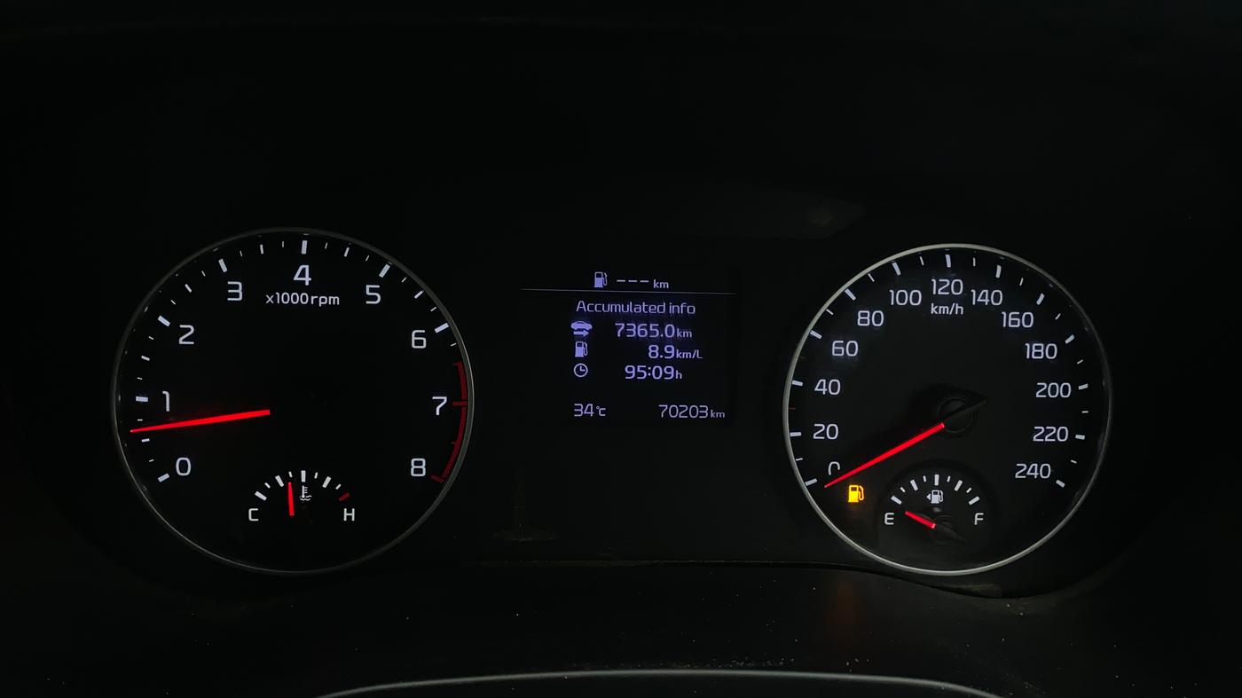 2019 KIA SELTOS HTK PLUS 1.5, Petrol, Manual, 70,448 km, Odometer Image