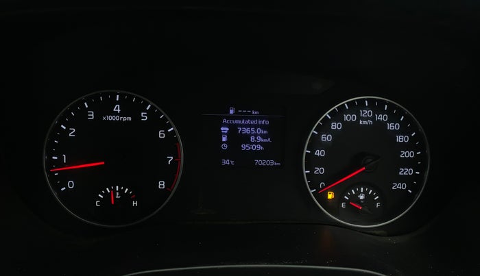 2019 KIA SELTOS HTK PLUS 1.5, Petrol, Manual, 70,199 km, Odometer Image