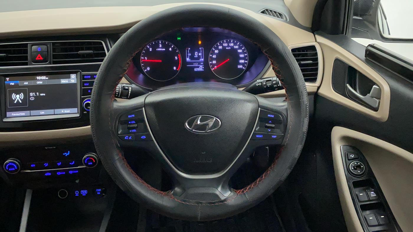 2018 Hyundai Elite i20 ASTA 1.4 CRDI, Diesel, Manual, 60,999 km, Steering Wheel Close Up