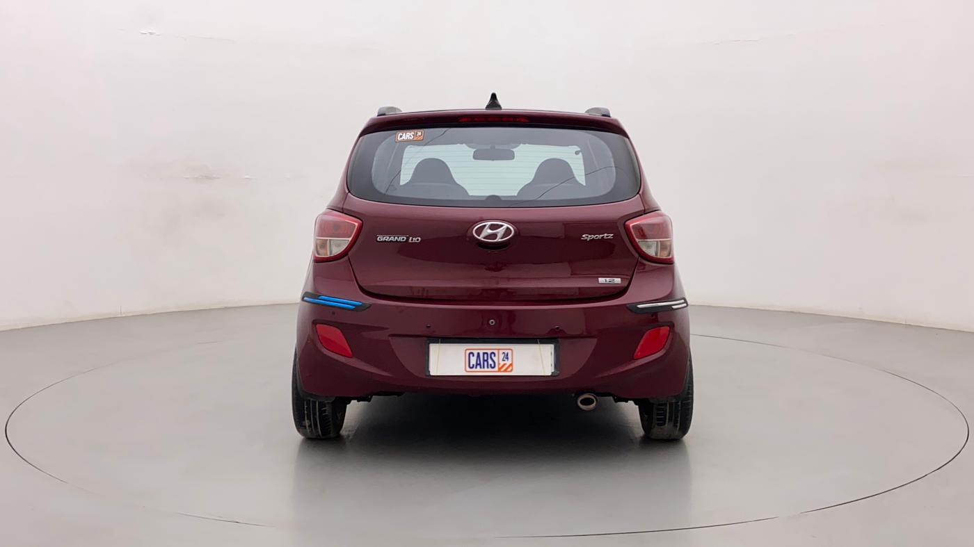 2015 Hyundai Grand i10 SPORTZ 1.2 KAPPA VTVT, Petrol, Manual, 40,538 km, Back/Rear