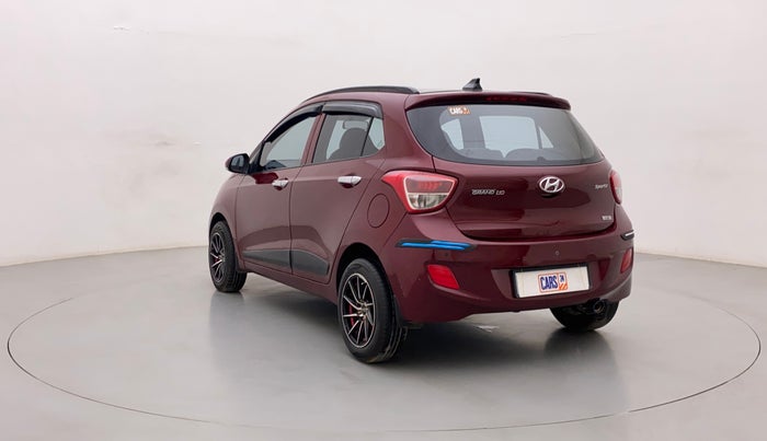2015 Hyundai Grand i10 SPORTZ 1.2 KAPPA VTVT, Petrol, Manual, 40,538 km, Left Back Diagonal